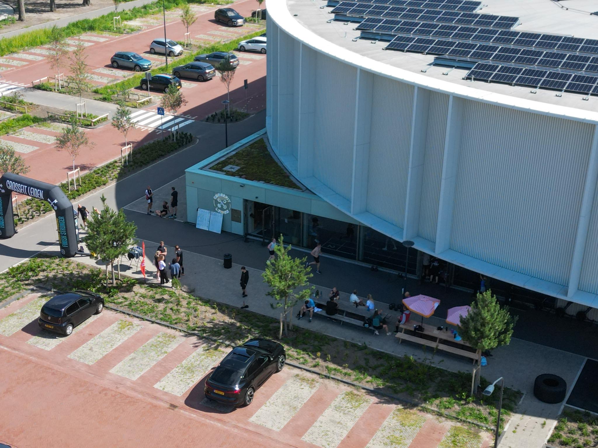 CrossFit Leiden gevel en ingang