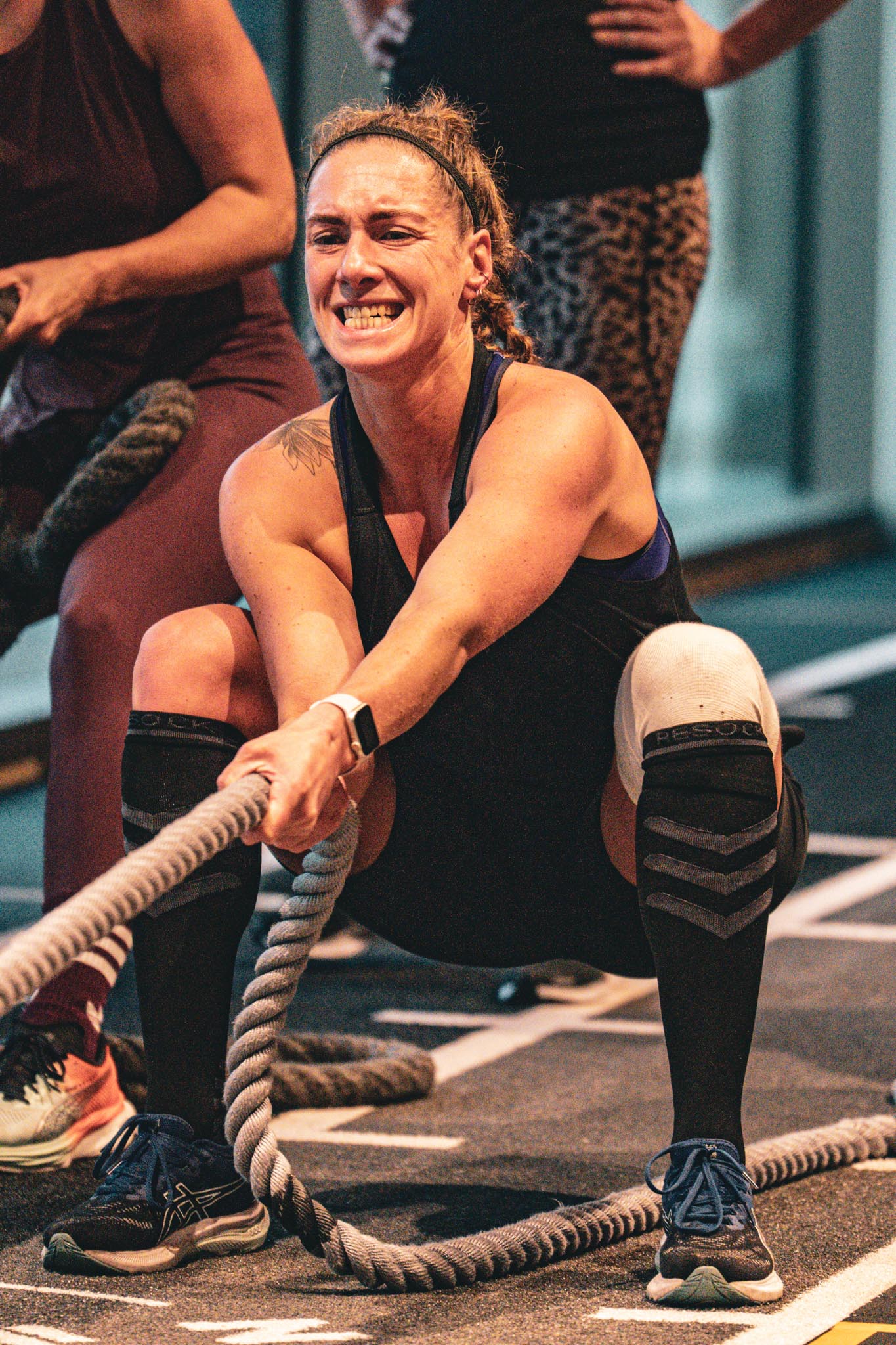 HYROX training bij CrossFit Leiden 2