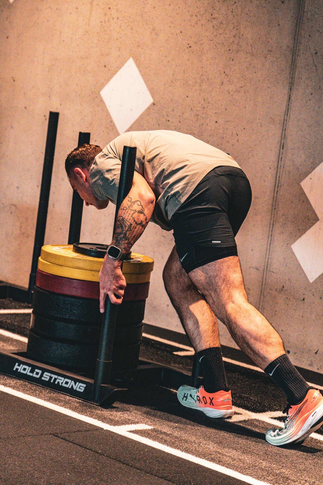 HYROX training bij CrossFit Leiden 8